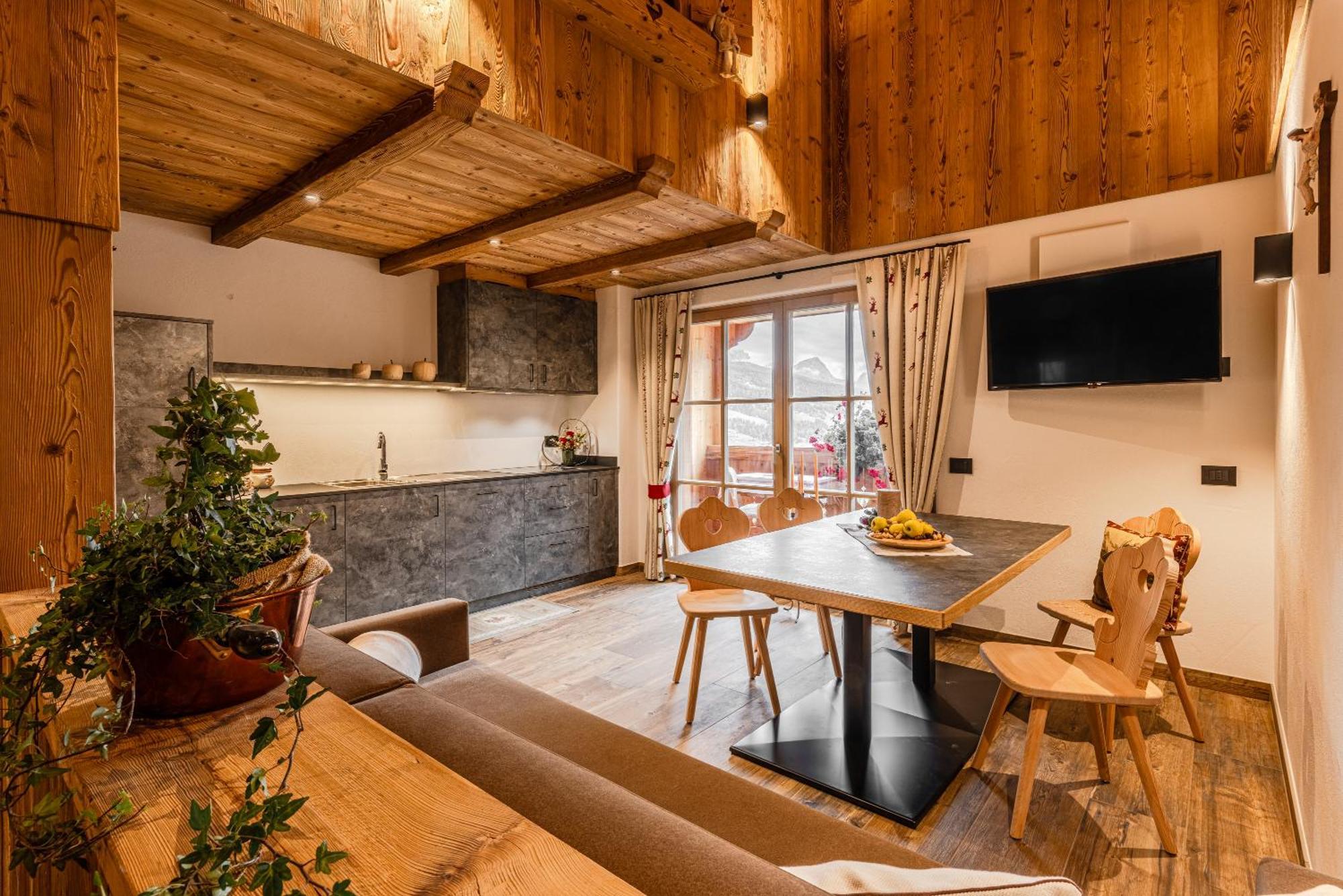 Farm Chalet Jusciara Badia  Eksteriør billede